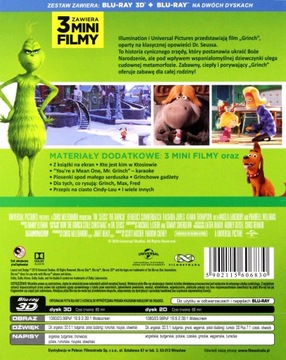 ГРИНЧ (BLU-RAY 3D)+(BLU-RAY)