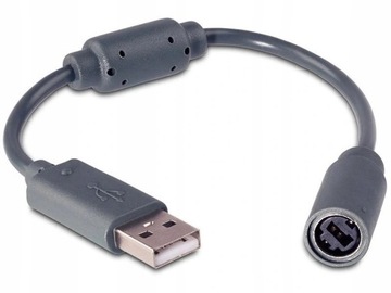 Adapter USB Xbox Kierownica Pad Przejściówka Kabel