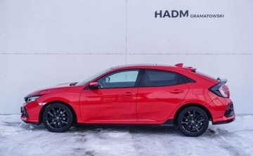 Honda Civic X Hatchback 5d 1.5 VTEC Turbo 182KM 2019 Honda Civic 1.5 182KM CVT Sport Plus Szyber Virtual cockpit Zawiesz. adapt, zdjęcie 6