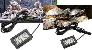 ЭЛЕКТРОННЫЙ ЖК-ТЕРМОМЕТР-ГИГРОМЕТР С ЗОНДОМ 2В1