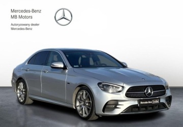 Mercedes Klasa E W213 Limuzyna Plug-in Facelifting 2.0 300e 320KM 2020 Mercedes-Benz Klasa E Salon PL AMG Line Kamera CarPlay Android Multibeam P, zdjęcie 6