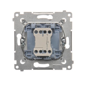 SIMON 54 ОДИНАРНАЯ КНОПКА ВЫКЛЮЧАТЕЛЯ, БЕЛАЯ