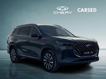 Chery Tiggo 8 SUV PHEV 1.5 T-GDI DHE 279KM 2025 Chery Tiggo 8 PHEV Blue Gray, zdjęcie 7