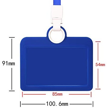 Идентификационный бейдж на крышке держателя кейса