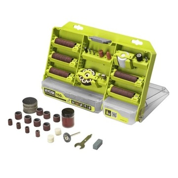 RYOBI UNIWERSALNY ZESTAW AKCESORIÓW 150SZT RAR800K-150 TWIST LOCK