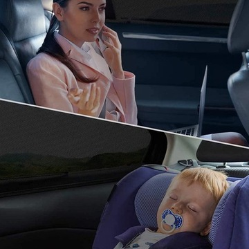 2 шт. ЗАДНЕЕ ОКНО АВТОМОБИЛЯ СОЛНЦЕЗАЩИТНЫЙ КОЗЫРЕК ПРОТИВОМОСКИТНАЯ СЕТКА