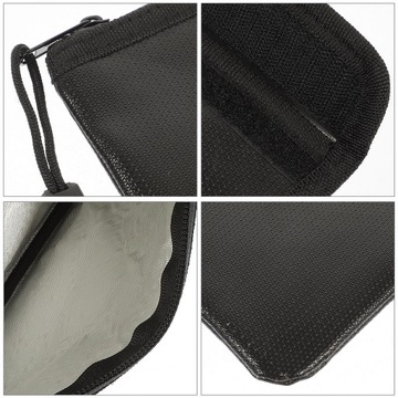 Папка для документов огнестойкая и водонепроницаемая (черная) 2 шт.