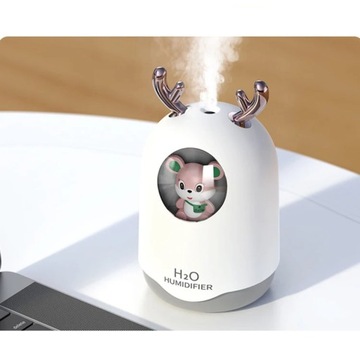 Nawilżacz powietrza dyfuzor zapachowy aromaterapia Króliczek + USB
