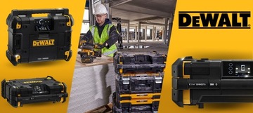 СТРОИТЕЛЬНОЕ РАДИО DEWALT 18 В Bluetooth FM AUX TOUGHSYSTEM DWST1-81078