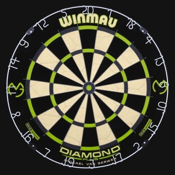 Дартс Winmau MvG Diamond Edition из сизаля
