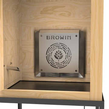 Wędzarnia Elektryczna Drewniana Browin TERMOOBIEG GENERATOR 15-25kg MODRZEW