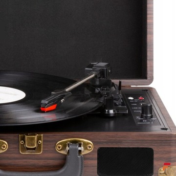 Проигрыватель в чемодане USB AUX BT Fenton+ VINYL