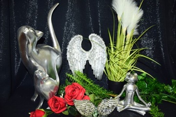 НАБОР СОЛЬ И ПЕРЦЕШКА, СЕРЕБРЯНЫЕ КРЫЛЬЯ