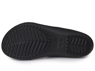 Klapki damskie, sportowe CROCS KADEE II SANDAL W BLACK NOIR