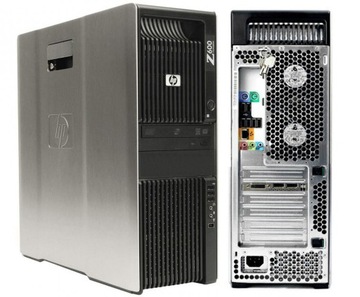 Komputer Tower HP Z600 2x XEON E5520 8GB 256SSD+300HDD WIN10 Quadro FX1800