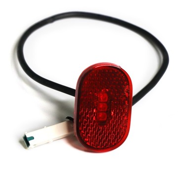 Tylna Lampka LED Z Przewodem Dla Xiaomi Mijia 1S / PRO 2 / Mi Scooter