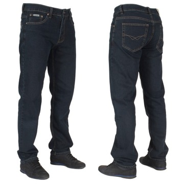 Spodnie męskie jeans W:39 104 cm L:30 granatowe