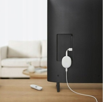 МУЛЬТИМЕДИЙНЫЙ ПЛЕЕР GOOGLE CHROMECAST 4.0 HD 4 ГБ Smart TV HDMI