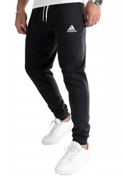 Spodnie dresowe Adidas męskie bawełniane dresy-XXL