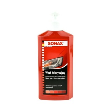 SONAX COLOR NANO PRO CZERWONY 250ML