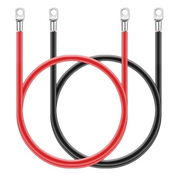 Kabel inwerter akumulatorowy 5AWG z zacisk pierścieniowy miedzianym przewod
