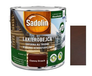SADOLIN LAKIEROBEJCA ODPORNA ORZECH CIEMNY 2.5L