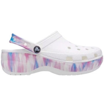 crocs damskie chodaki na platformie classic lekkie buty sportowe 38-39 w8