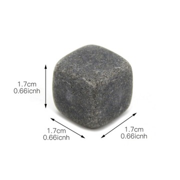 Каменные кубики льда и камни для напитков виски