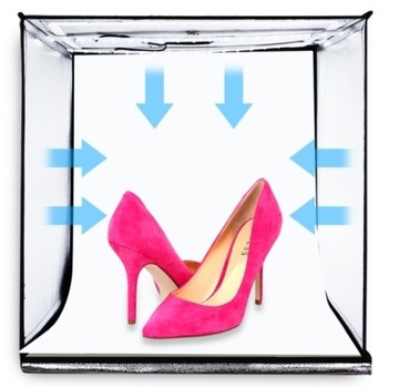 Бестеневая палатка 60x60см Led 5500K PULUZ PU5060