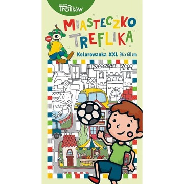 Trefl Kolorowanka XXL Miasteczko Treflika 68977