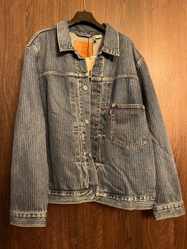 LEVI’s TYPE I TRUCKER - Kurtka jeansowa niebieski denim XL nowa, nieużywana