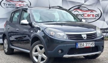 Dacia Sandero I Hatchback 5d 1.6 MPI 87KM 2009 Dacia Sandero Stepway 1.6 87 KM I rej 2010 r. Navi bezwypadkowa serwisowa, zdjęcie 10