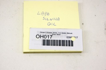 OH017 CITROEN C-ELYSEE II 1.2I UCHYCENÍ MOTORU