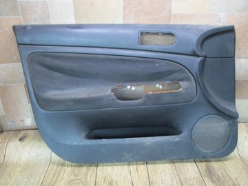 PASSAT B5 96-00r BOCZEK DRZWI LEWY KIEROWCY PRZEDNI CZARNY WELUR