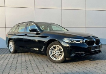 BMW Seria 5 G30-G31 Touring Facelifting 2.0 520d 190KM 2022 BMW Seria 5 xDrive Jasna Skora Virtual Led Navi Kamera FV23, zdjęcie 4