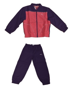 H7538 NOWY DZIEWCZĘCY KOMPLET DRESOWY PUMA 86 CM