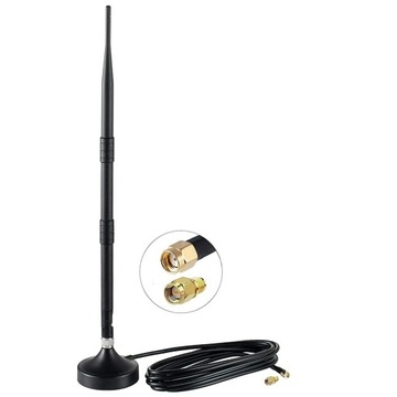 obieta do RP-SMA męski Adapter/magnesowa podstawka
