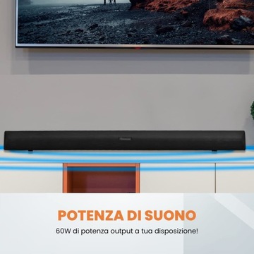 Soundbar bezprzewodowy Techmade 60W TM-ET023