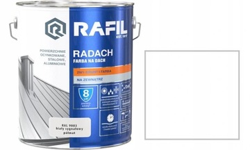 RAFIL RADACH OCYNK STAL ALUMINIUM RAL 9003 0.75L