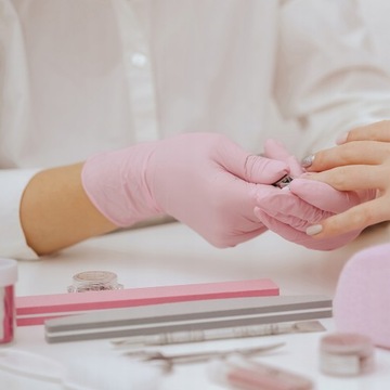 Turystyczny zestaw manicure polerka szczoteczka