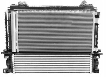 JAGUAR XE 2.0T 2015 - WODA KLIMA INTERCOOLER