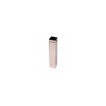Rura do okapu kwadratowa inox 90x90mm 0.5m Akpo