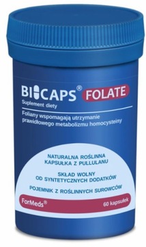 BiCaps Formeds Folate - foliany energia 60 kaps