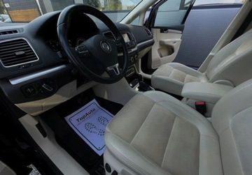 Volkswagen Sharan II Van 2.0 TDI CR BMT 177KM 2014 Volkswagen Sharan 2.0 TDI 177KM DSG 2x elektryczne drzwi panorama7 osobowy, zdjęcie 18