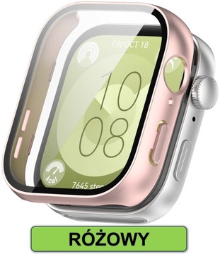 Защитный корпус корпуса + 2IN1 Закрашенное стекло для часов Huawei Fit 3 | 5 цветов