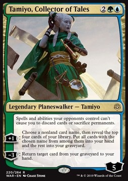 Tamiyo, Collector of Tales - planeswalker @@@@