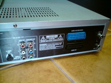 Daewoo DF-7100 комбо 2в1 DVD + VHS-рекордер польское меню ВИДЕО