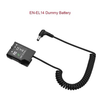 Andoer EP-5A EN-EL14 Dummy Battery Pack DC