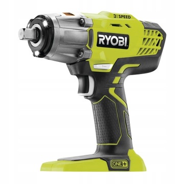 МОЩНЫЙ АККУМУЛЯТОРНЫЙ гайковерт RYOBI R18IW3 18 В 400 Нм LED SOLO ONE+