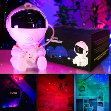 Звездный проектор Aurelis Астронавт Galaxy Star 3D ПОДАРОК ​​НА ДЕНЬ ДЕТИ
